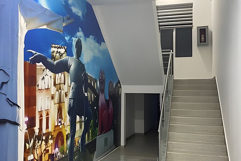(207) Loft con Vista a la Montaña