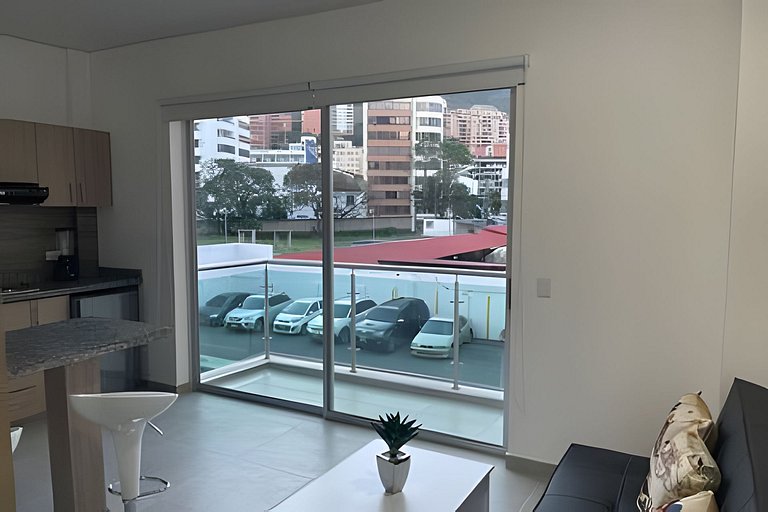 (207) Loft con Vista a la Montaña